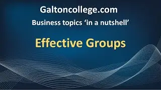 Effective (Work) Groups