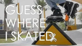 TRISKATING IN DUBAI // INLINE SKATING THE UNITED ARAB EMIRATES // VLOG 92