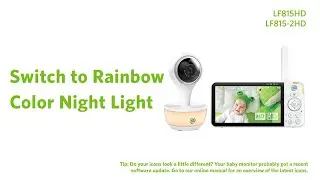 Switch to Rainbow Color Night Light - LF815HD LF815-2HD