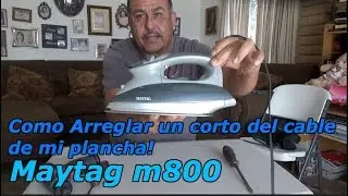 Si tu plancha no calienta facil de arreglar Maytag M800!