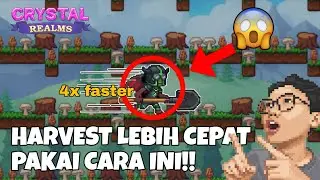 💎 Metode Farming Cepat di Crystal Realms yang Belum Banyak Tau! ⚡ | Taru_CR