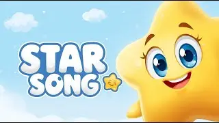Star Song for Babies ⭐ | Calm Nursery Rhyme | Toddler Learning Music | SoftStar Kids