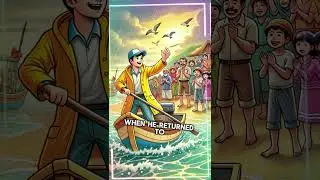 The Brave Fisherman and the Storm | Inspirational African Folktale of Courage