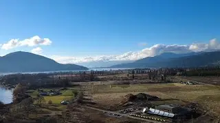 North Okanagan, BC, Canada. Drone test footage.