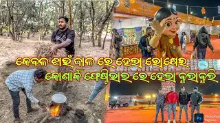 Konark ବିଚ୍&zwnj; ପାଖରେ ହେଲା ବଣ ଭୋଜୀ | Konark Festival ବୁଲିଲୁ | Deepak Adonis Vlogs |