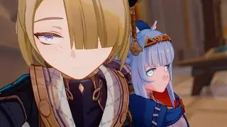 What If Freminet meets Ineffa? | Genshin Animation