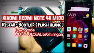Xiaomi Redmi Note 4x mido Restar & bootloop |Cara flash Hp via test point Tanpa Ubl