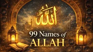 99 Names of Allah | Best Recitation With English Meaning & Explanation #asmaulhusna 