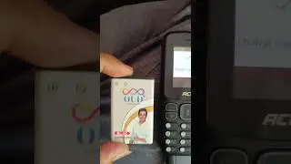 itel Ace Oud battery BL-5C working