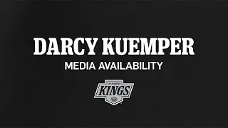 New LA Kings Goaltender Darcy Kuemper Talks to the Los Angeles Media for the First Time!