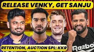 KKR STRATEGY: RELEASED PLAYERS LIST, BIGGEST PURSE. DON'T BE EMOTIONAL, CAPTAIN SANJU & GREEN?