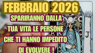 FEBBRAIO 2026 SPARIRA' DALLA TUA VITA CHI TI HA FATTO DEL MALE #tarocchi INTERATTIVO TAROCCHI 