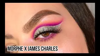 Morphe X James Charles | Violet Voss Glitter Topper | Tutorial