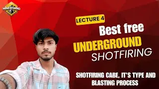 Shotfiring cable, it's type and blasting process.Undergroud shotfiring #coalindia #mininggyan 