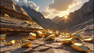 wow we Found gold nuggets  &ndash; Hidden mountain  Treasure&rdquo;