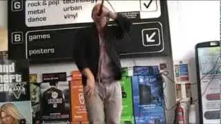 Aaron James Cashell at HMV Newcastle