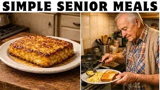 10 CHEAP Vintage 10 Minute Dinners for Seniors Living Alone!