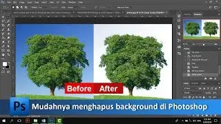 How to replace background photo in Photoshop (issolated effect) | tutorial89