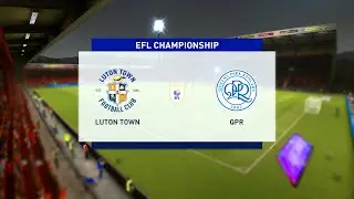 Luton Town vs QPR | EFL Championship (12/01/2021) | Fifa 21