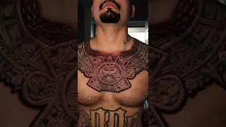 Aztec collar tattoo #azteca#prehispanic#aztecwarriortattoo#cultura#culturatattoo#mexica#codice#codex