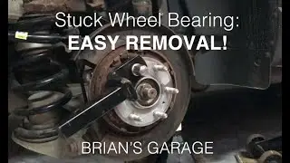 Stuck Wheel Bearing: Easy Removal!