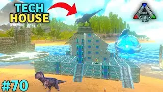 MAKING TEK TELEPORTER, TEK REPLICATOR, ALL TEK BLUEPRINTS | ARK MOBILE BRUTAL GAMEPLAY #70