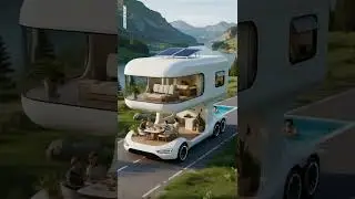 Futuristic Luxury Motorhome 🚐✨ | Moving House of the Future 8K #automobile #trendingnow #dreamcar