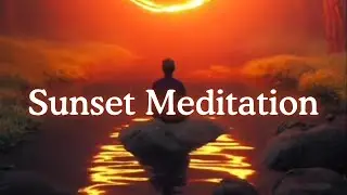 Sunset Meditation Music At The Center Of Silent lake Deep Inside Jungle