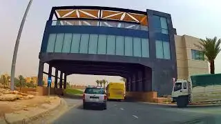 Road Traveling Riyadh | Diriyah Gate Project Construction Site Riyadh | Saudi Arabia City