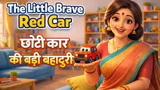 The Little Brave Red Car 🚗 | छोटी कार 🚘  की बड़ी बहादुरी | Toy Aunty Story #ToyAunty