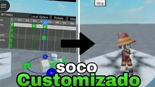 Como fazer um soco com a SUA ANIMA&Ccedil;&Atilde;O no Studio Lite | Fazendo um jogo tipo Blox Fruits #1