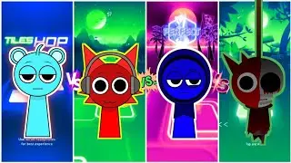 Sprunki tiles hop edm rush game   coffin dance meme cover song!