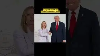 Italian PM Giorgia Meloni Meets US President Donald Trump in Egypt