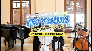 I'm Yours Jazz Singer 公司周年宴會 香港婚禮樂隊 Wedding Live Band HK @The Repulse Bay Verandah