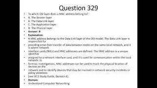 Master Certified in CyberSecurity [CC Exam]: 600+ Top Practice Questions Part -5