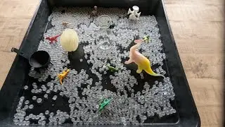 Exploration sensorielle #2 -  D&eacute;couverte tactile et lumineuse 