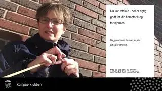 Videohilsen fra Kompas Klubben -  strik og en bageopskrift