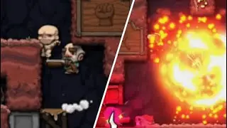 Hired Hand Beats Up Shopkeeper | Spelunky 2