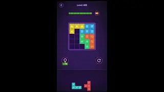 Block Puzzle - Puzzle Games-Level 460🍩 Remember to watch till the end!
