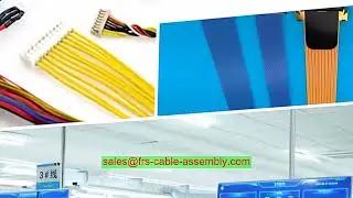 Military Wire Harness Manufacturer 4K LVDS FFC FPC V-by-One Screen Cable Shielded FIR-51p FIR-51p Ca