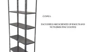 KAISAR SLOTTED ANGLE RACK
