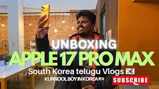 Apple 17 Pro Max 512GB | Cheaper than India #viral #apple17promax #apple17pro #teluguvlogs #unboxing