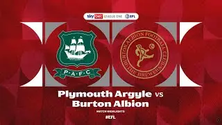 Plymouth Argyle v Burton Albion Highlights