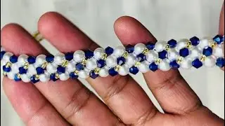 Stunning Beaded Bracelet ✨ Easy Beginner-Friendly Pattern