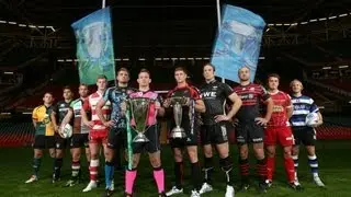 Heineken Cup and Amlin Challenge Cup Season Launch in Cardiff