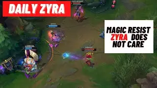 Daily Zyra Montage - Galio Support. Magic Resist Did not Help This Time