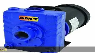 AMT Pump 2825-95 Self-Priming Centrifugal Pump, Cast Iron, 3/4 HP, 1 Phase, 115/230V, Curve B, 1-1/