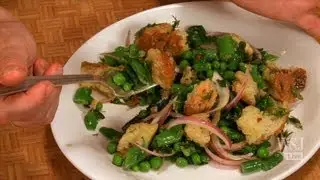 Panzanella of Summer Beans w/ Mint & Dill: Slow Food Fast w/Kitty Greenwald
