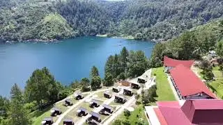 The best view of Lake Toba📍 Hotel Patra Parapat &bull;#pesonaindonesia #laketoba #wisata