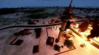 HAPPENING TONIGHT!! Russian defense buildings are bombarded by NATO's advanced artillery, ARMA 3